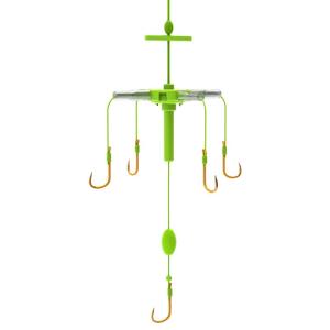Ewitgo | Carp and Bighead Carp Special Flip Board Hook Set for Baitcasting Floating Fishing New Isshoni Hook