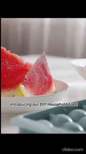 33 Grids Round Ice Cube Tray Ball Jelly Mold Maker Kitchen Party Freezer Acuan Ais Kiub Acuan Jelly Bulat 球型冰格造冰盒