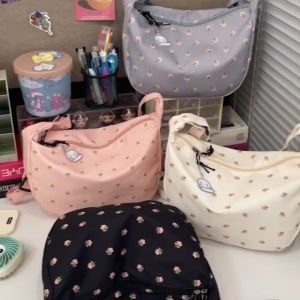 Mismi Ruby Bag: Tas Selempang Wanita Korean Style Sling Bag Flower Perempuan Tahan Air Stylish - 42R