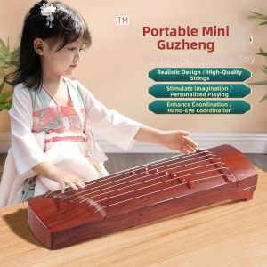 Portable Mini Guzheng Childrens Musical Instrument