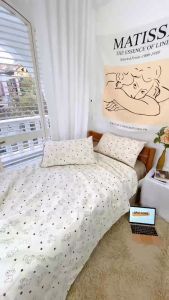 Bộ Chăn ga ĐŨI CHĂN HÈ Cotton Đũi Hàng Nhập Khẩu 4 Món Siêu Đẹp Mát Lạnh - KiMi Decor