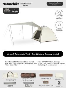NatureHike | Quick Set Up Easy Tent