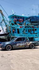 สติกเกอร์ติดรถกระบะ สติกเกอร์ซิ่งติดรถกระบะ อะไหล่ซิ่ง  รถกระบะแต่งซิ่  สติกเกอร์แต่งรถสวยๆ  ได้2ด้าน  เปลี่ยนข้อความทำแบบแปะรถฟรี