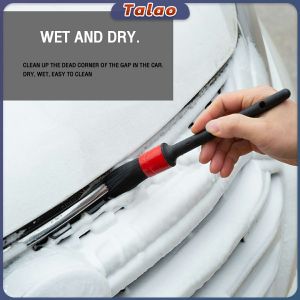 Talao 5PCS Car Detailing Brushes Car Wash Slit Brush Clean Seat Detail Brush for Cleaning Car Interior Ext