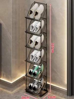 WUBUWEI | Space Saving Narrow Shoe Rack Multi-layer Storage