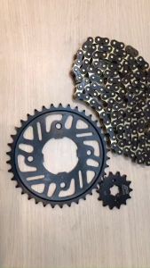 NHÔNG SÊN DĨA(NHÔNG XÍCH ĐĨA) PRO-BIKE THÁI CNC CHO SUZUKI RAIDER RÁP LÊN ZIN THEO XE KHÔNG CHẾ CHÁO