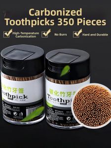 Ultra-Thin Double-Headed Bamboo Toothpicks Disposable Portable for Home Commercial Use Restaurant Dental Cleaning 1557A