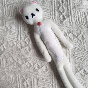 52TOYS | Hot Sale Kawaii Lazy Bear Plush - Soft Stuffed Bag Charm - Abstract Art Bear Cute Gift for Bag Decoration Home Ornament Gifts