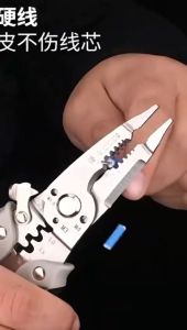 Tang Dekrustasi 16in1: Alat Serbaguna Listrik untuk Pemotong Kawat & Pengupas Kabel