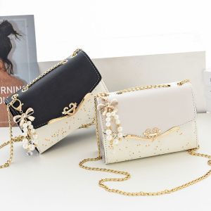 【COD】Women New Fashion Shoulder Bag Korean Version Ladies Shoulder Bag Mobile Phone Bag Purse Trend