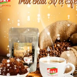 Combo Trân châu 3Q vị đào & Trân châu 3Q vị cafe
