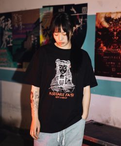 Short Sleeve Rock T-Shirt Music Festival Couple Matching Zheta Support Cotton Casual round Neck Cartoon Anime Band Tour Tee