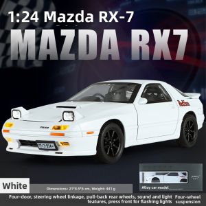 Convertible Red 1:24 Alloy Diecast Toy Car