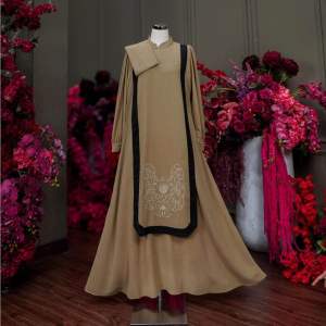 Irha Dress Wanita / Dress Pesta Lebaran Wanita Bahan Arabian Silk Rubiya LD 120 cm muat hingga BB 80kg