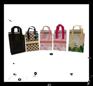 Goodies Door Gift Bag Wedding Tote Bag Event Bag Goodies Bag Printed Colorful Printed Design Sesuai Acara Majlis Kahwin
