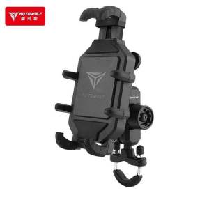 MOTOWOLF MDL 2827D ที่ยึดโทรศัพท์มือถือมอเตอร์ไซค์ พร้อมระบบกันสั่น ซับเเรงกระเเทก ลดการสั่นสะเทือน