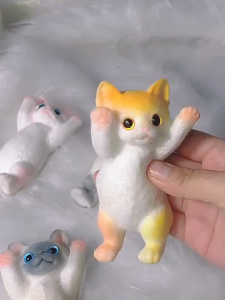 Squishy Hachimi/Squishy Slow And Soft/Mainan Penghilang Stress Anak Kecil/Squishy Slow Rising Kucing