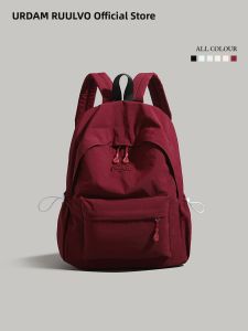URCDN RDALVO | Minimalist Solid Color 2026 New Model Large Capacity Student Light Travel Book Bag