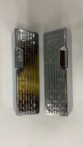 Bajaj RE Scuff Plate Chrome Finish Set (Footguard) - Set of 2pcs.