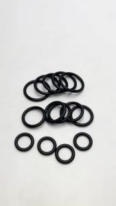 50pc NBR O Ring Seal Gasket Thickness CS 2.4mm OD 5~50mm Nitrile Butadiene Rubber Spacer Oil Resistance Washer Round Shape Black
