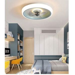 Smart Celing Fan Plafon Kipas Angin Gantung Lampu Hias Remote Light 3 Warna LED Fan Lampu Langit-langit Dengan Remote Control