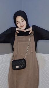 Overall Rok Jeans Terbaru / Overall Jumpsuit Wanita Termurah / Overall Kekinian Viral