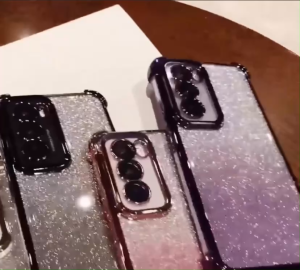 เคสโทรศัพท์ กันกระแทกมุม สำหรับรุ่น  VIVO Y21   Y21T    Y21S   Y33S    Y33T    เคส หรูหรา กากเพชร 2in1 ซิลิโคนนิ่ม มีกระจก แต่งหน้า  ตั้งได้ กันกล้อง ไล่โทนสีสวย