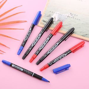 【Ready Stock】10PCS/set Dual Tips Art Permanent 0.5/1.0mm Marker Pens Double-Ended Marker Pens Fine Point Markers & Ultra Fine liner Tips Pens 