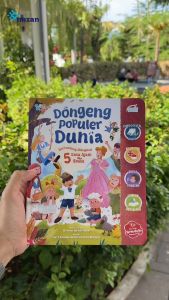 Dongeng Populer Dunia: Bertualang Mengenal 5 Kata Ajaib dan Emosi (+ Buku Digital) | Buku Cerita Hard Cover