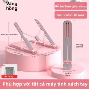 caibeike | Giá Đỡ Máy Tính Xách Tay Tăng Chiều Cao và Làm Mát Hợp Kim Nhôm