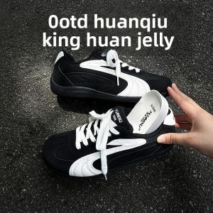 HUANQIU | Couples Racing Sneakers Mens Breathable Insole Height-increasing Casual Shoes
