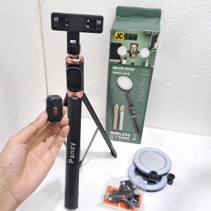 Tongsis Tripod Serbaguna JC-18 Selfie Stick 170cm  Wireless remote