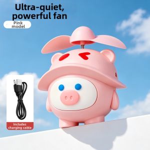 NUKied | Mini USB Rechargeable Handheld Desktop Electric Fan