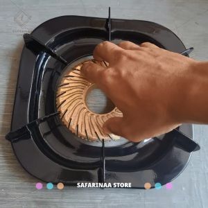 PAKET TATAKAN KOMPOR RINNAI KAKI 6 & BURNER KOMPOR RINNAI TORNADO ALLOY TYPE BGX / T / TG