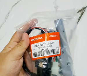 XRM 110 IGNITION MAIN SWTICH HONDA THAILAND GENUINE PARTS PLUG N PLAY