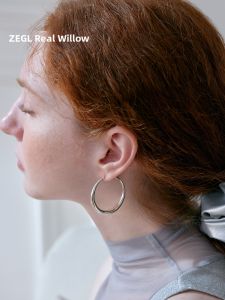 zengliu | Vintage High-end Large Hoop Earrings
