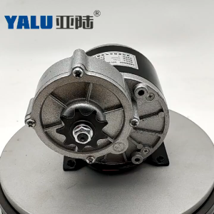 Motor giảm tốc giảm tốc 24V 350W có chổi than dùng chế máy móc — xe điện robot · kéo câu · Động cơ giảm tốc