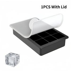 1PCS 15Grids Silicone Ice Cube Molds Block Shape Ice Molds Reusable Whiskey Ice Cube Molds Cocktail Freezer DIY Homemade Barware