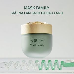 MASK FAMILY - Mặt nạ bùn đậu xanh (PB trị mụn ) 125g - (lọ)