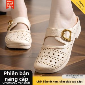 JIFANPAUL | Dép Lót Mềm Mặt Dép Mềm Dành Cho Phụ Nữ Trung Niên