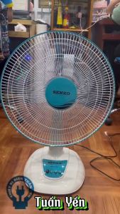 Quạt bàn Senko B1616 công suất 47W 3 tốc độ gió nhiều màu sắc - Hàng chính hãng