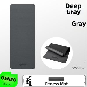 Mens Anti-slip Shock Absorption Quiet Yoga Mat