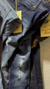 Celana Jeans Panjang Sobek Skinny Stretch Denim Melar Terbaru 2025 Warna Tidak Luntur