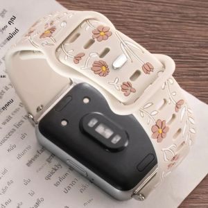 สายซิลิโคนสลักลายสำหรับ Samsung Galaxy Fit 3 สายรัดข้อมือแบบสปอร์ตสำหรับ Samsung Fit 3 สายนาฬิกาอัจฉริยะแบบเปลี่ยนได้