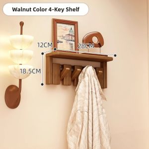 Space-saving Wall Mounted Coat Rack