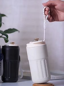 【SG Stock】Smart Temperature Display Thermos Cup Coffee Cup Stainless Steel Leakproof Insulated Cup Multi-purpose Office Travel Home Car