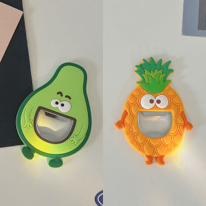 Stylish Creative Beer Bottle Opener Refrigerator Sticker and Magnet Sticker Bottle Screwdriver Wine Opener Magnetic Force Bottle Lifting Device Bottle Opener