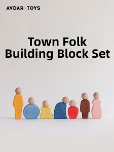 AVDAR | Early Education Color Recognition Blocks Toys