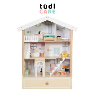 Classic World Happy Villa Wooden Dollhouse