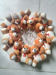 BONEKA HIASAN GANTUNGAN KACA MOBIL PANDA HITAM PUTIH